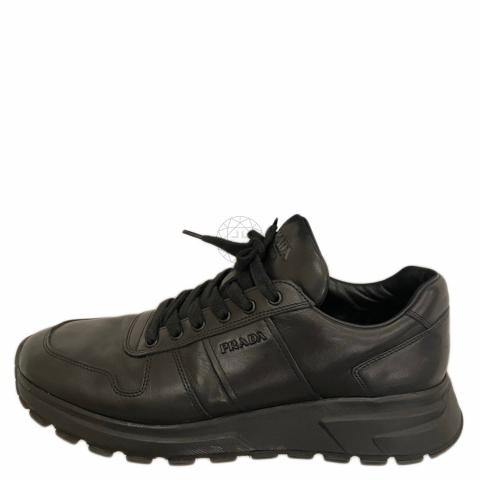 Prax 01 leather online and technical fabric sneakers