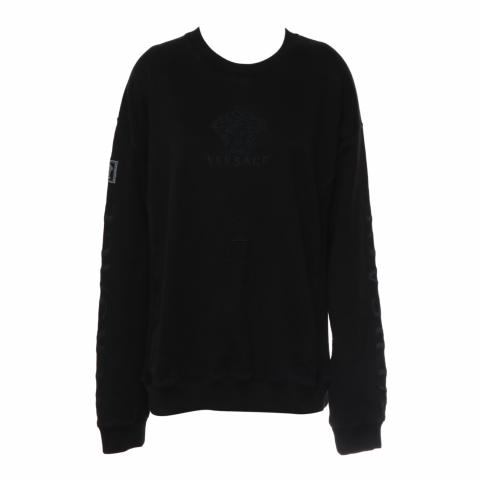 Versace embroidered clearance sweater shirt