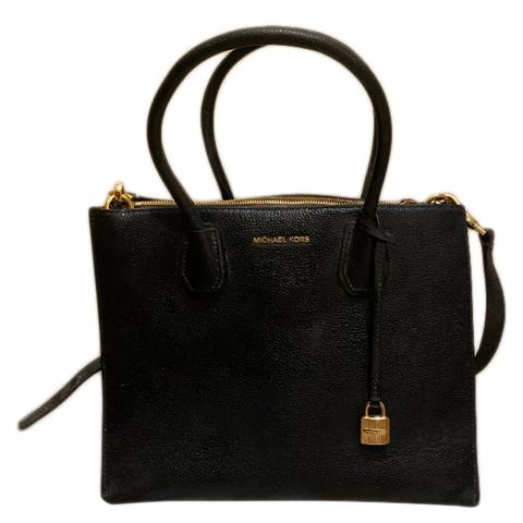 Sell Michael by Michael Kors Large Mercer Satchel Bag Black HuntStreet