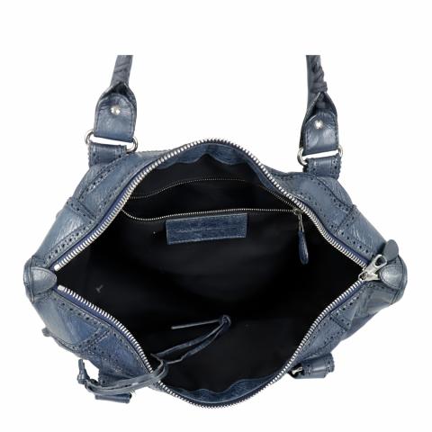 Sell Balenciaga Giant Covered Work Bag - Navy Blue | HuntStreet.com