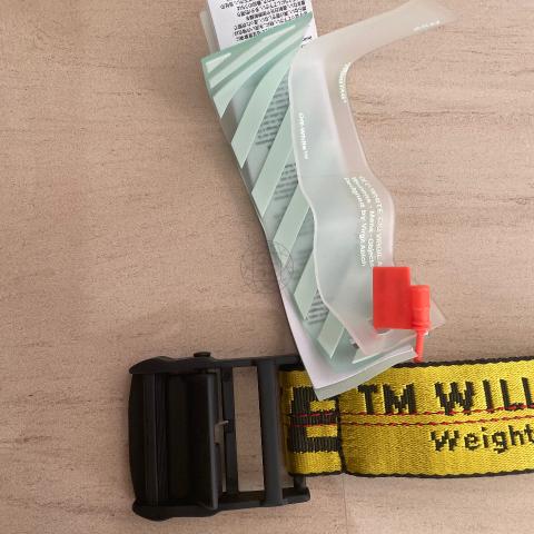 Sell Off White Industrial Belt Yellow HuntStreet