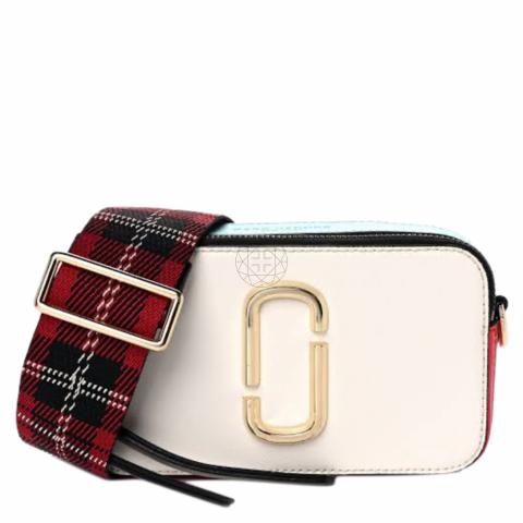 Marc Jacobs Snapshot White Leather ref.885758 - Joli Closet