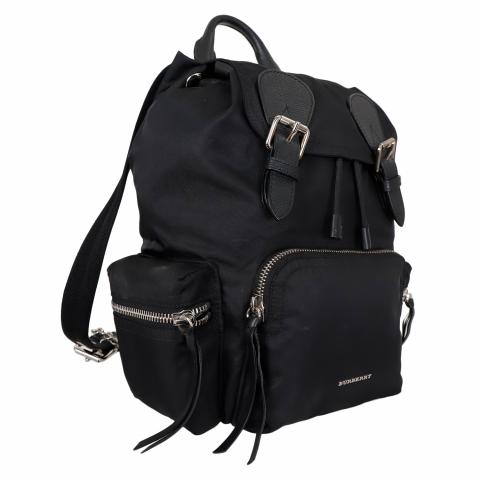 Burberry Medium Backpack, Black