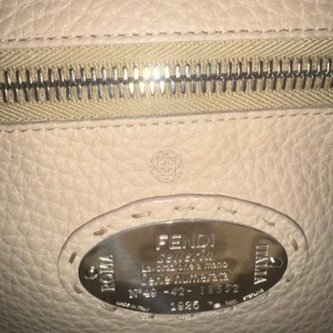 Sell Fendi Regular Selleria Peekaboo Bag Brown