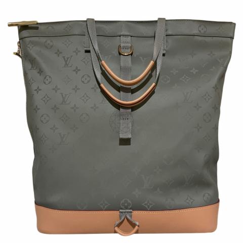 Louis Vuitton Backpack Monogram Titanium PM Grey in Titanium