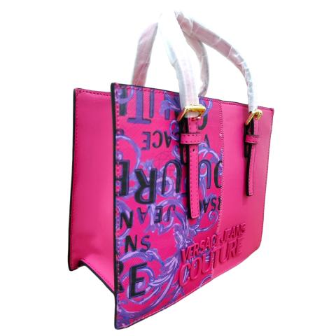 Sell Versace Jeans Couture Barocco Print Tote Bag - Pink