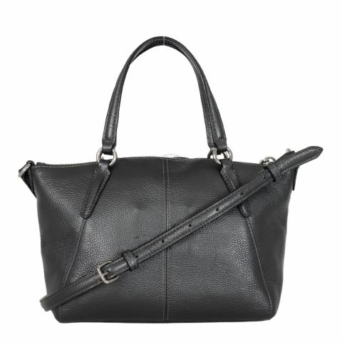 Sell Coach Mini Kelsey Crossbody Bag Dark Grey - Main Image