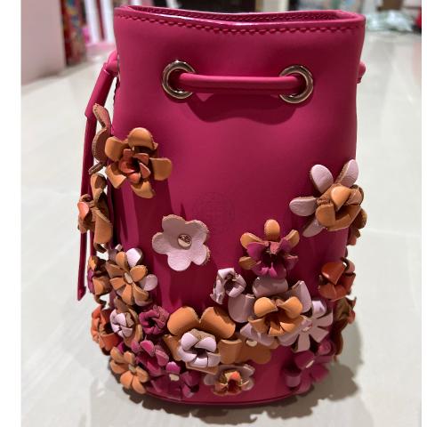 Sell Marina Hoermanseder Kasper Flower Bucket Bag - Pink ...