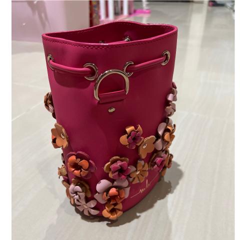 Sell Marina Hoermanseder Kasper Flower Bucket Bag - Pink ...