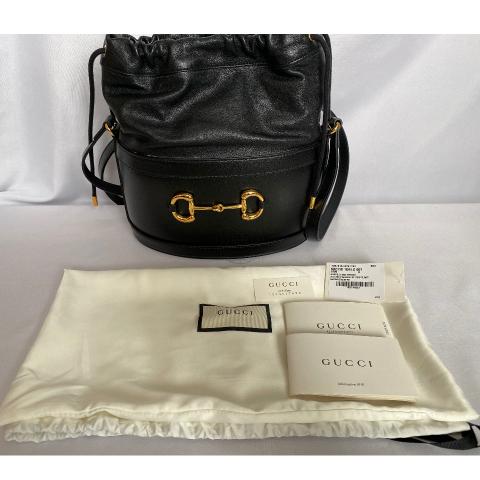 Gucci 1955 horsebit online bucket bag