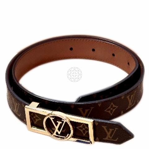 Louis Vuitton Dauphine 25MM Reversible LV Monogram Belt - Brown Belts,  Accessories - LOU747797