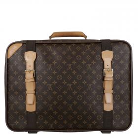 Horizon 55 leather 24h bag Louis Vuitton Brown in Leather - 36647485