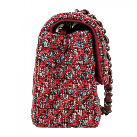 Chanel Mini Tweed Single Flap Bag (SHG-d5PjNU)
