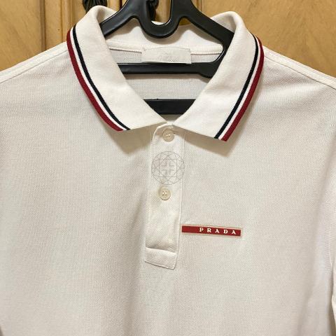 Prada polo shirt sale sale