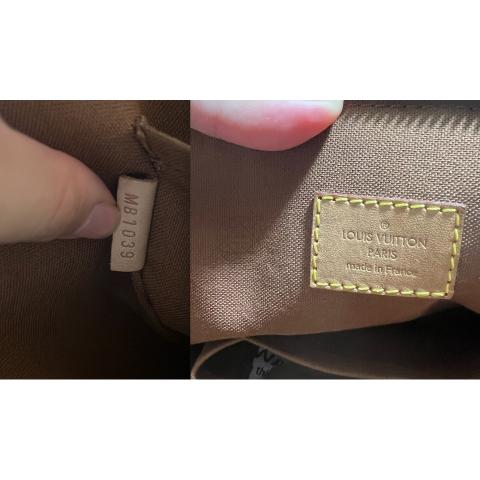 Louis Vuitton Tivoli GM Brown Cloth ref.181142 - Joli Closet