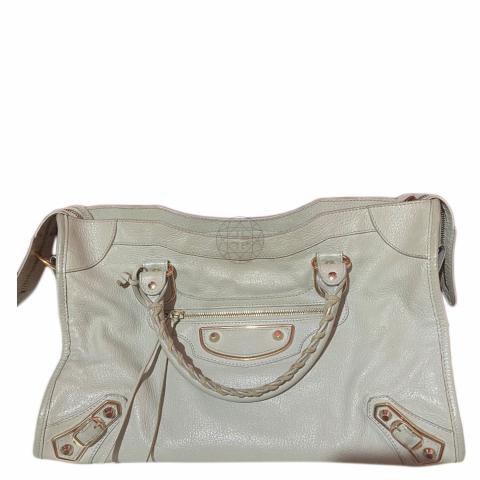 Sell Balenciaga Regular Metallic Edge City Bag - Grey | HuntStreet.com