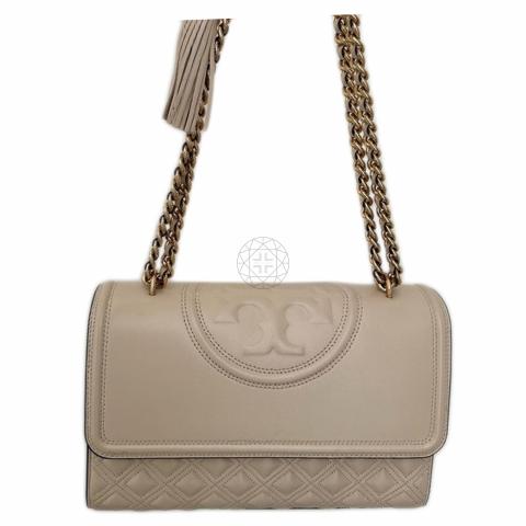 Tory burch fleming discount white