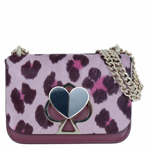 Nicola haircalf twistlock chain wallet