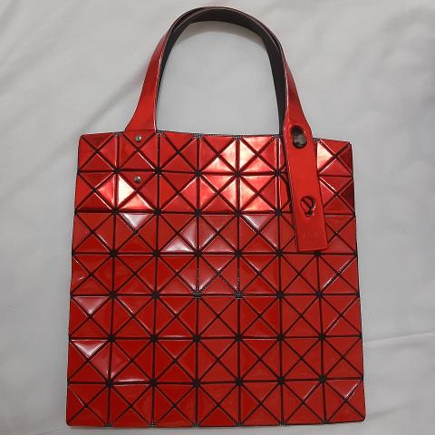 Sell Bao Bao Issey Miyake Metallic Tote 7x7 - Red | HuntStreet.com