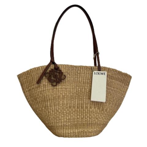 Sell Loewe Shell Basket Medium Bag in Elephant Grass and