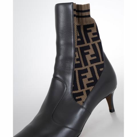 Fendi rockoko hot sale sock boots