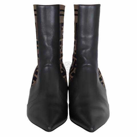 Fendi rockoko sales ankle boots