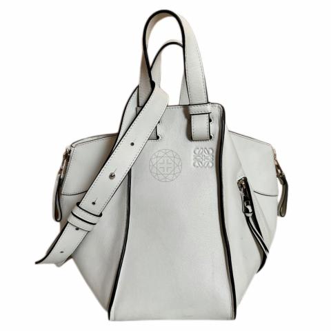 Loewe Horseshoe Bag in White