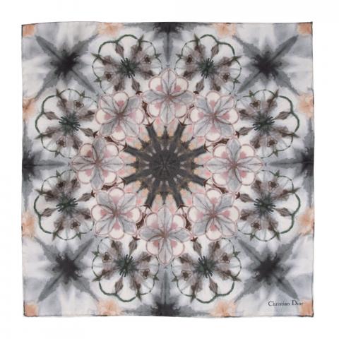 Sell Christian Dior Silk Le Jugement 90 Square Scarf