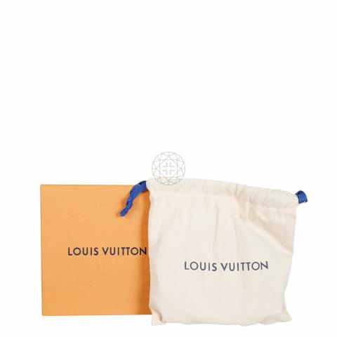 Louis Vuitton LV x YK LV Initiales 30mm Reversible Painted Dots Belt Brown Monogram Canvas. Size 80 cm