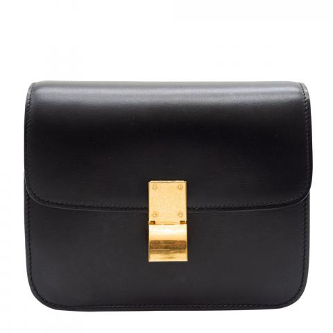 Sell C line Teen Classic Box Bag Black HuntStreet