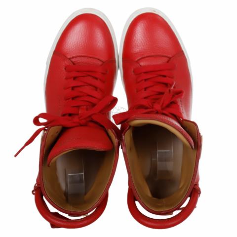 Sell Buscemi High Top Sneakers - Red | HuntStreet.com