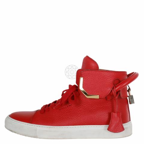 Sell Buscemi High Top Sneakers Red HuntStreet