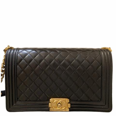 Sell Chanel Medium Boy Bag - Black | HuntStreet.com