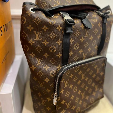 LV backpack lv man bag Zack Louis Vuitton brown bag LV Monogram