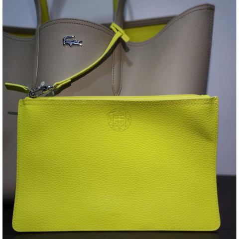 LACOSTE Women's Anna Reversible Tote Bag, Seringat Trefle Rewards - Monetha