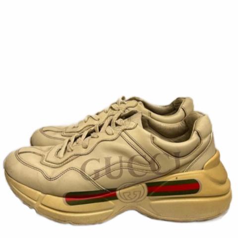 GUCCI Ultrapace R Sneakers -Yellow / Grey -Men's US 9 -NEW | eBay