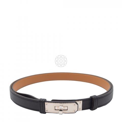 Sell Hermès Kelly 18 Belt in Noir Epsom with PHW - Black  display picture 3