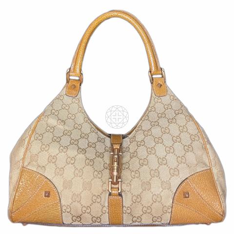 GUCCI-Jackie-GG-Canvas-Leather-Shoulder-Bag-Light-Brown-002.1067 –  dct-ep_vintage luxury Store