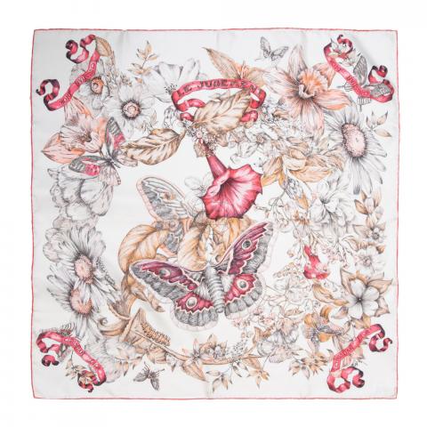 Sell Christian Dior Silk Le Jugement 90 Square Scarf
