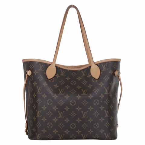 Sell Louis Vuitton Monogram Neverfull MM Tote Bag Brown