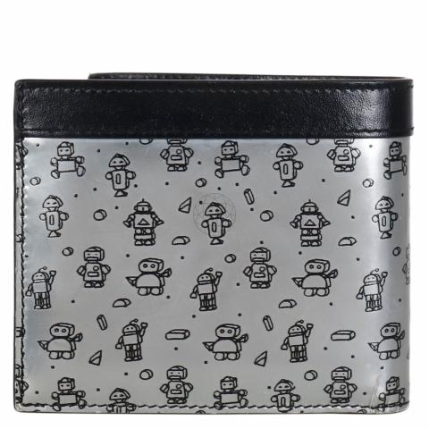 ウルトラマーケットSAINT LAURENT ロボット Sell Saint Laurent Robot Bifold Wallet - Silver | HuntStreet.com