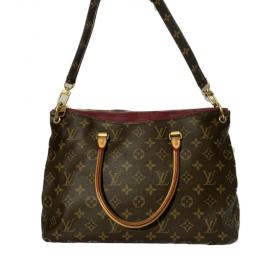 LOUIS VUITTON Pallas Monogram Canvas 2Way Shoulder Bag Pink- 15% OFF