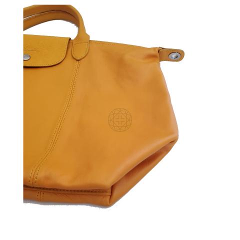 Sell Longchamp Large Le Pliage Cuir Bag Yellow
