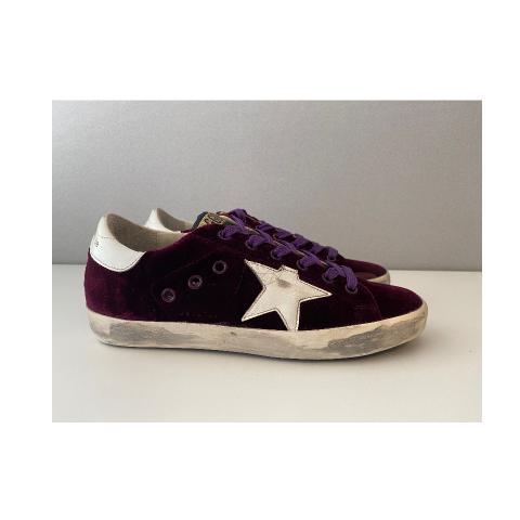 Golden goose hot sale burgundy velvet