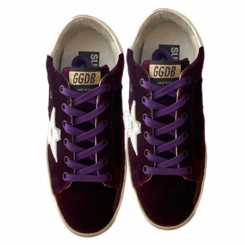 Golden goose sneakers on sale purple