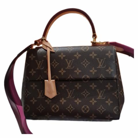Sell Louis Vuitton Cluny BB Monogram Fuschia - Brown