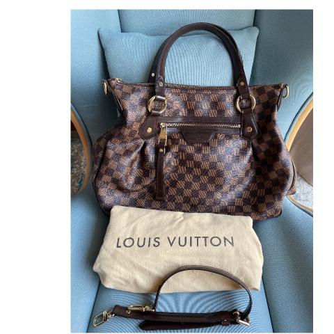 Louis Vuitton Damier Ebene Evora MM Shoulder Bag or Satchel - A World Of  Goods For You, LLC