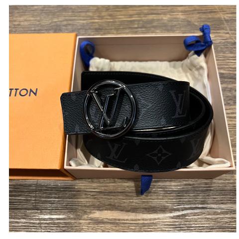 Lv circle belt Louis Vuitton Black size 85 cm in Other - 22725164