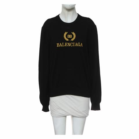 Balenciaga cheap sweater gold