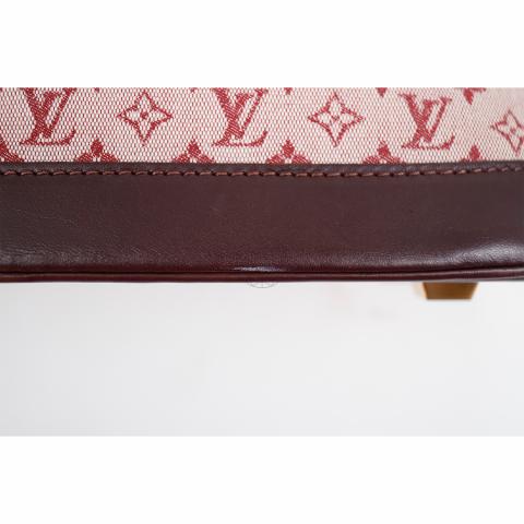 Louis Vuitton Burgundy Monogram Mini Lin Alma Haut Tall Dome Bag 3LV10 –  Bagriculture